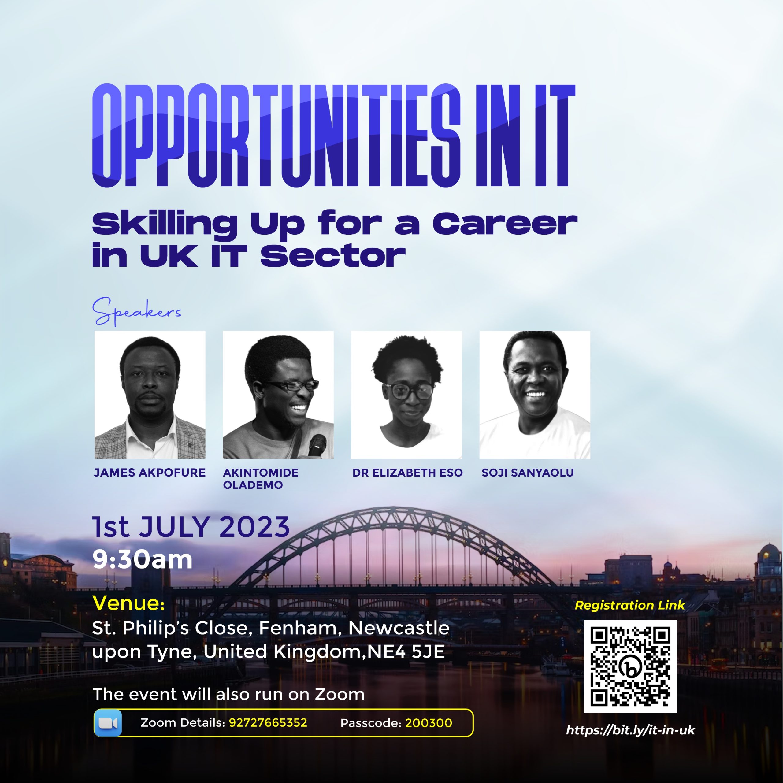 Opportunity in IT - New Speaker Flyer 1