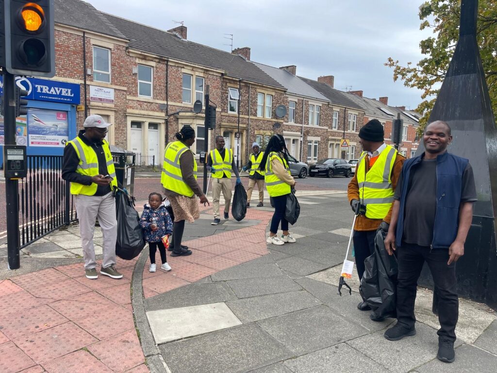 Litter pick in our neighbourhood