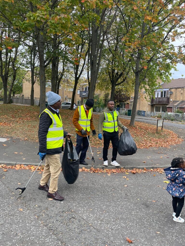 Litter pick in our neighbourhood