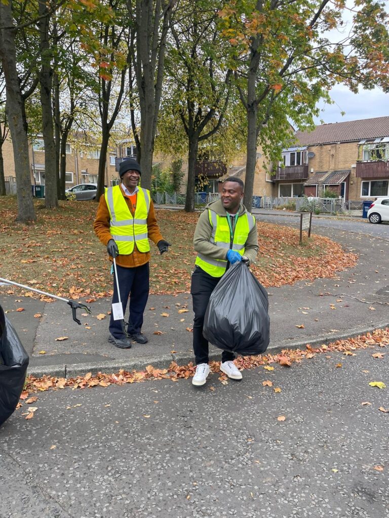 Litter pick in our neighbourhood